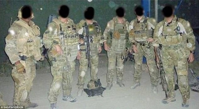 The SAS's row with Haddon-Cave is set out in legal documents seen by the Mail. Pictured, photos of SAS operations posted on Facebook
