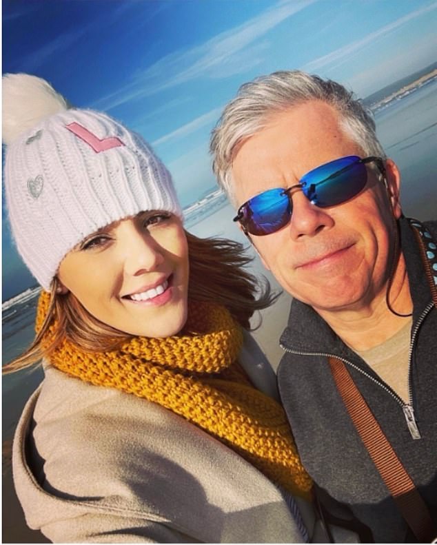 Mr Gibbon (R) was reportedly in a relationship with Jasmine Wyld (L) ¿ the 33-year-old mother of his two grandchildren ¿ when the pair became embroiled in a drunken row over his will in the pool at a luxury resort last month