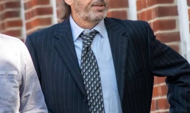 Simon Jones, 50, pictured today outside Uxbridge Magistrates' Court