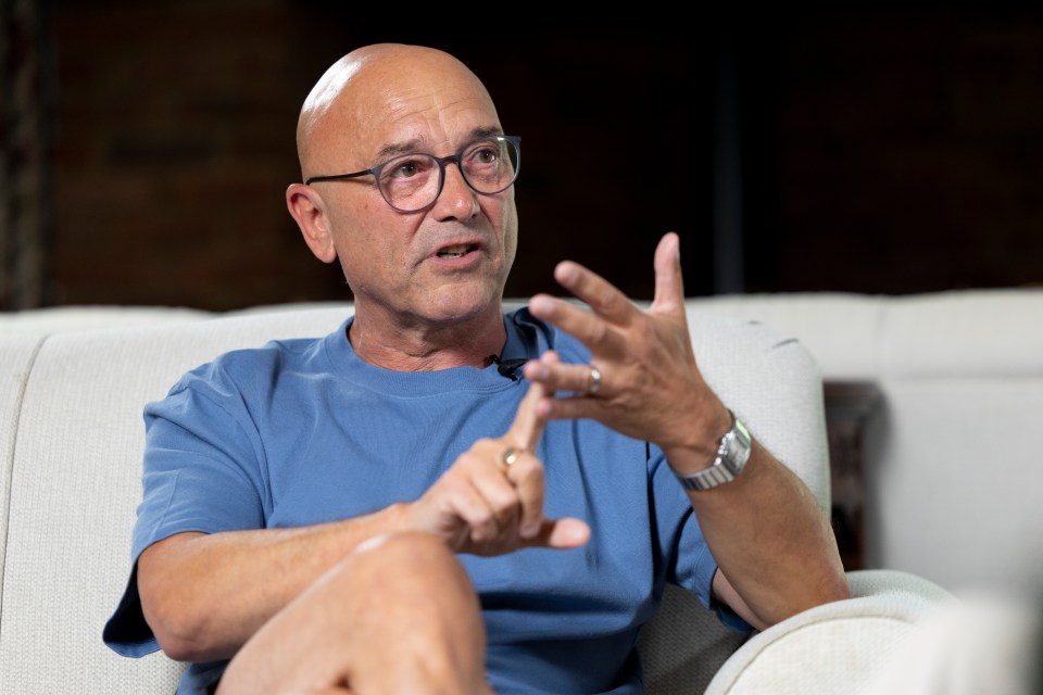 Gregg Wallace in an interview.