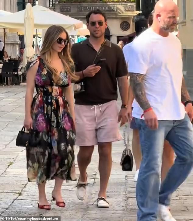 Despite already igniting backlash from the woke mob, Sydney Sweeney is now risking the wrath of Taylor Swift fans by embarking on a romance with her enemy Scooter Braun (pictured)
