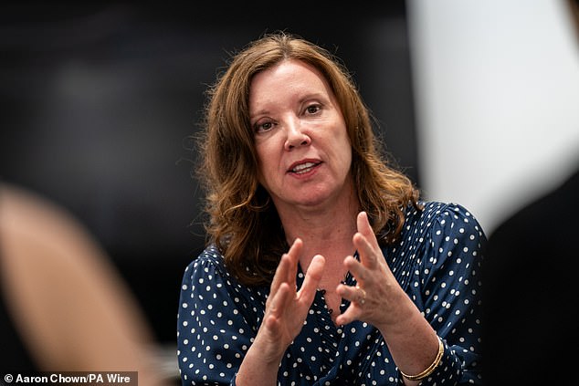 Dame Rachel De Souza pictured has been the Children's Commissioner since March 2021