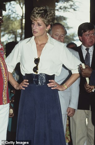 Princess Diana was in Tongogara Refugee Camp in Zimbabwe, July 1993
