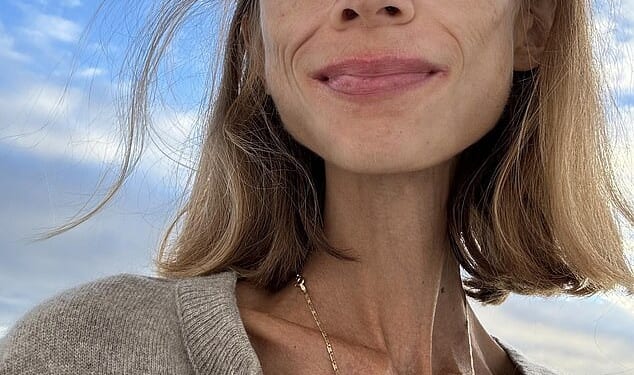 Karolina Krzyzak was just 19 when she began an experimental 'fruitarian' diet, eating nothing but raw fruits (pictured)