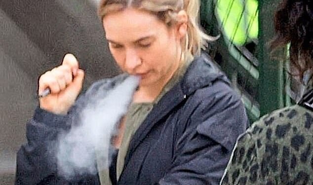 Actress Lily James has revealed that she's just had to have her first ever filling at the age of 36 because of her vaping