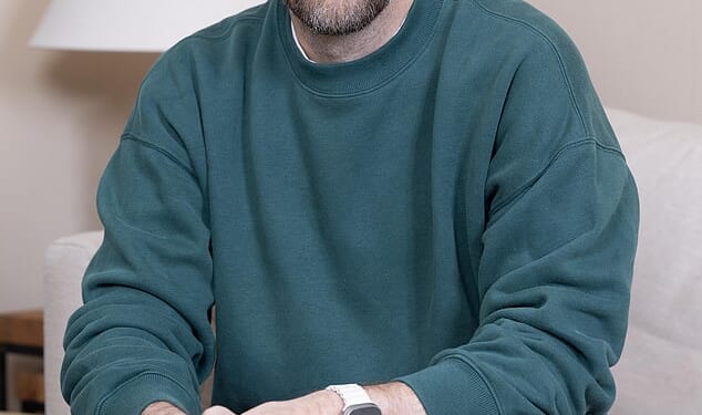 Like an estimated eight million people in the UK, Matt Ridout, pictured, has tinnitus – hearing noises, such as ringing or hissing, that aren’t caused by an outside source