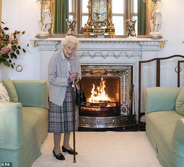 It was poignant for the Queen to die at Balmoral, her favourite home (pictured there two days before her death)