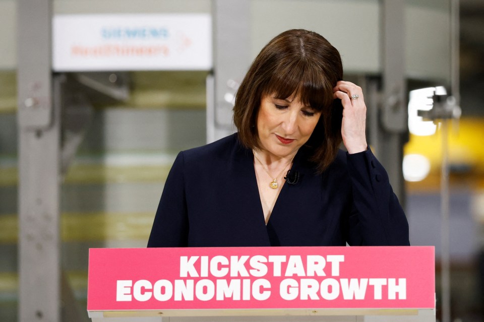 Chancellor Rachel Reeves delivers a speech on economic growth for Britain.
