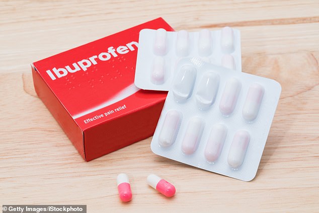 Ibuprofen is taken by millions to reduce inflammation and ease pain, but Dr Eggitt warned that prolonged use could mask symptoms of infection