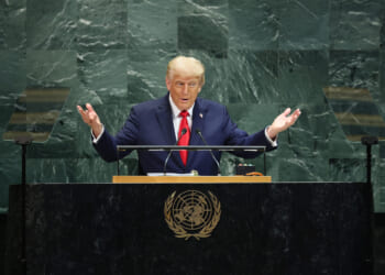 In UN Speech, Trump Lambasts World Leaders