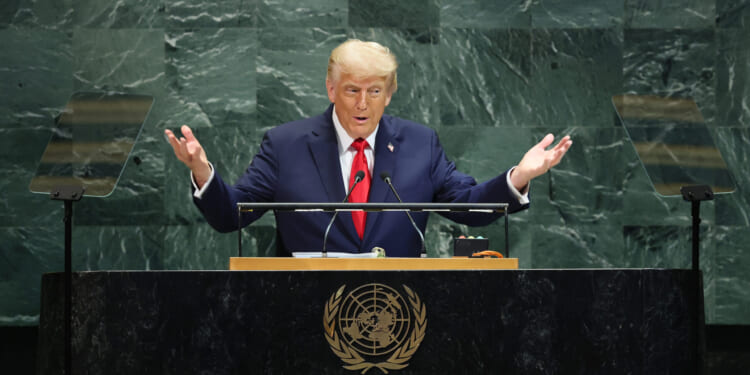 In UN Speech, Trump Lambasts World Leaders