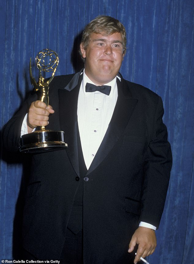 John Candy (pictured with his Emmy in 1983) was one of the most successful stars of his generation, winning fans all over the world with his stellar acting and comedic timing