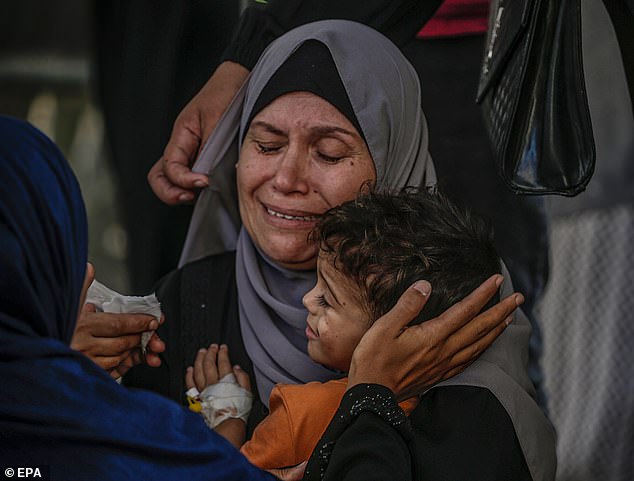 The almost 23-month war has killed more than 63,000 people, with at least 332 Palestinians dying of malnutrition