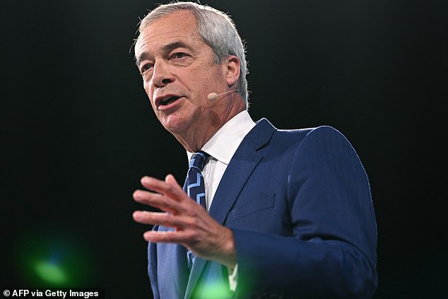 Nigel Farage today claimed his Reform UK party are on course for power as he branded Labour 'not fit to govern' in the wake of Angela Rayner's resignation