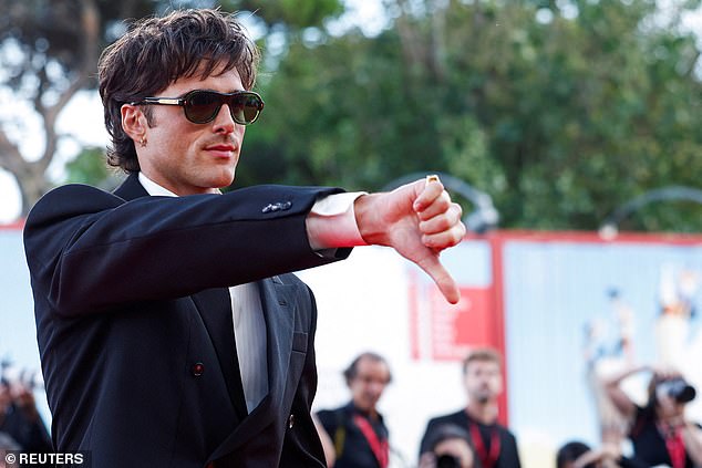 Jacob Elordi was branded 'super rude' as he got into a tense altercation with a Venice Film Festival official at the world premiere of Frankenstein on Saturday.
