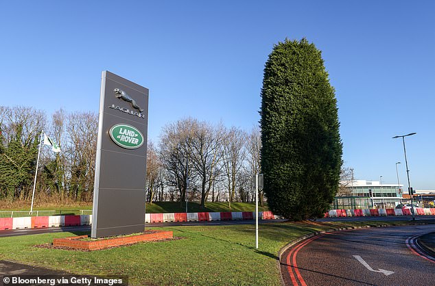 Factory workers at JLR in Halewood, Merseyside, and Solihull (pictured) - as well as its engine factory in Wolverhampton - have been told not to come in until Tuesday at the very earliest