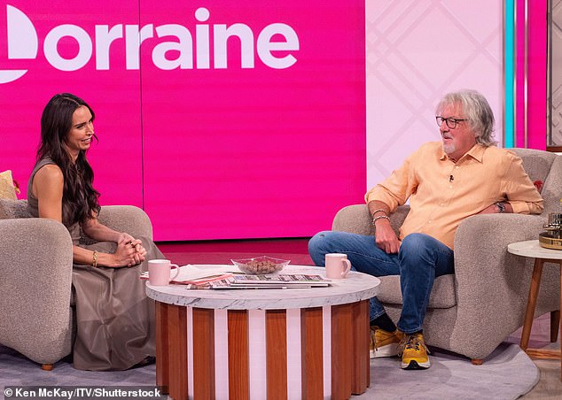 The 62-year-old appeared on the ITV show to chat to step-in host Christine Lampard , 46, about his upcoming tour