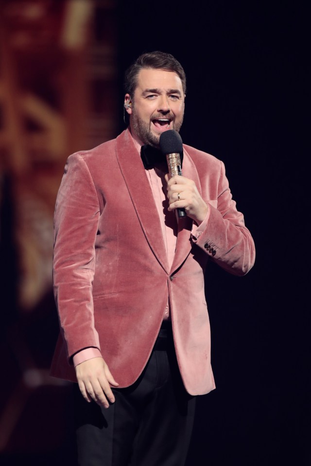 Jason Manford hosting The National Lottery's Big Bash.
