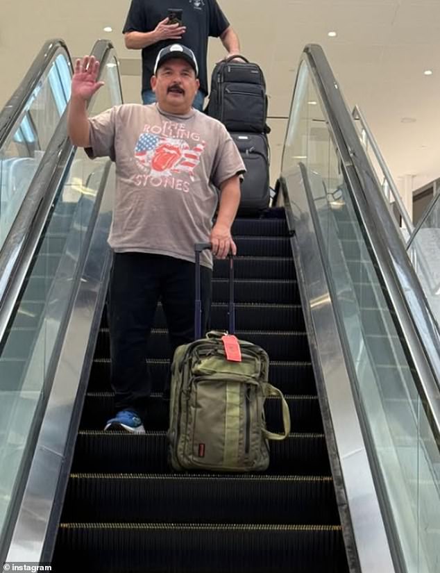 'Headed to Brooklyn! Escalator is working great!' the TV personality penned in the caption, subtly referencing to the Trump incident