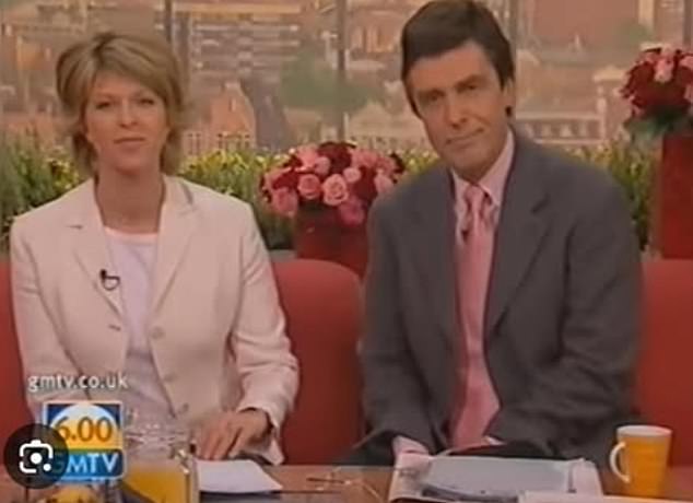 As the news broke, John's celebrity friends paid tribute to the TV star. Kate took to Instagram to share an old picture of him presenting GMTV