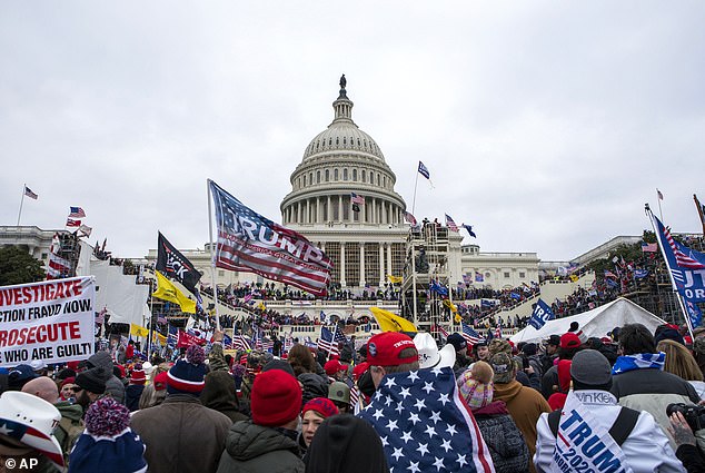 Patel insisted that agents were simply sent to the insurrection to help with crowd control