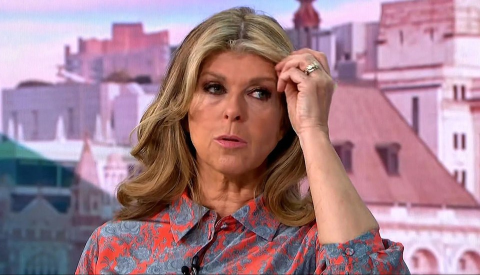 Kate Garraway discussing her late husband's polling card.