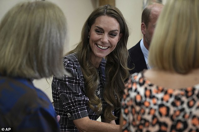 Originally only William had planned to attend the event to mark his grandmother's passing, but sources said Catherine was keen to join her husband to commemorate and celebrate the life of the late Queen