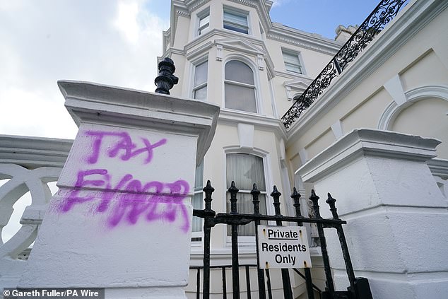 Sir Keir Starmer today condemned 'appalling' vandalism at Angela Rayner 's new seaside flat as the Deputy Prime Minister endures a tax row