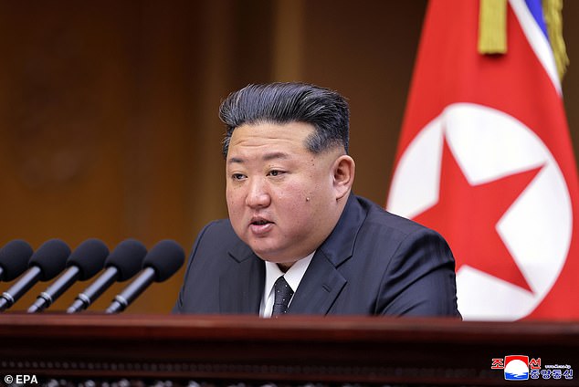 North Korean leader Kim Jong Un (pictured) says he has 'fond memories' of US President Donald Trump and is open to future talks with the United States