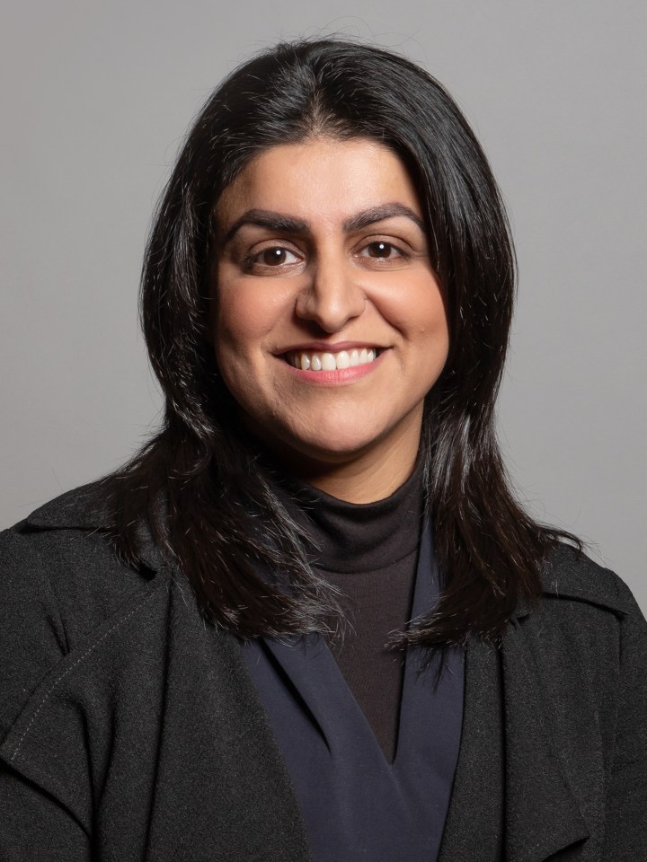 Portrait of Shabana Mahmood.
