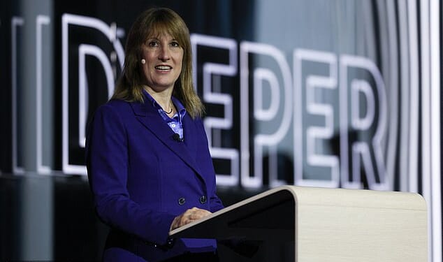 Opening Revolut's new HQ in London this afternoon, Ms Reeves admitted 'for too long, Britain has been the laggard of productivity performance'