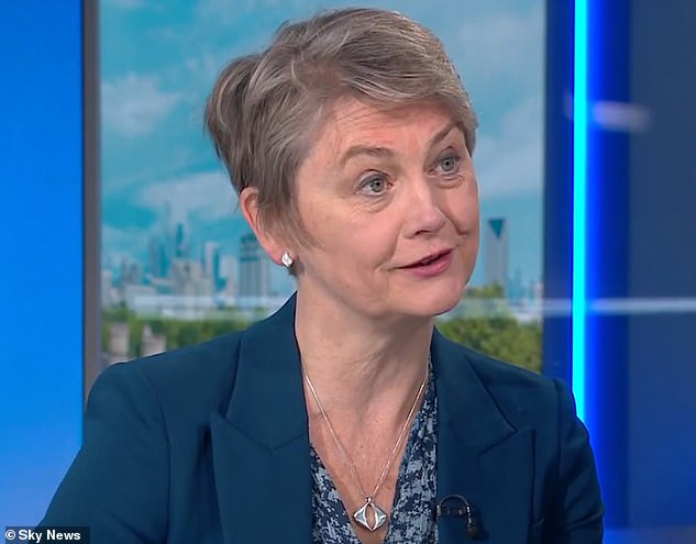 Yvette Cooper failed to guarantee that Channel migrants will definitely start being sent back to France this month under Labour's 'one in, one out' deal