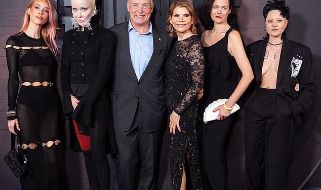 Real-life members of the high-society Guinness family led the stars attending the premiere of new Netflix series, House Of Guinness, held at London's Picturehouse Central on Tuesday night