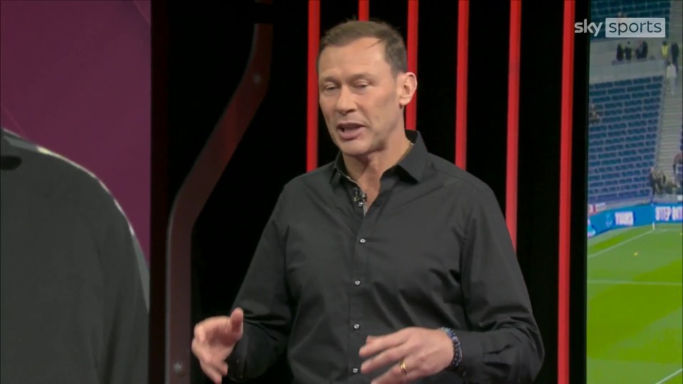 Duncan Ferguson speaking on Sky Sports.