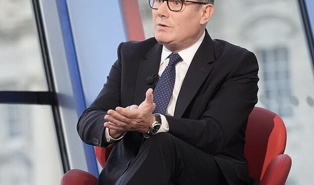 Liverpool's mayor has heaped pain on Keir Starmer (pictured) by insisting Andy Burnham could do a better job as Labour leader