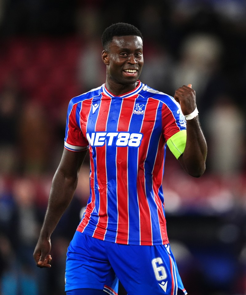 Photo of Marc Guehi, Crystal Palace player.