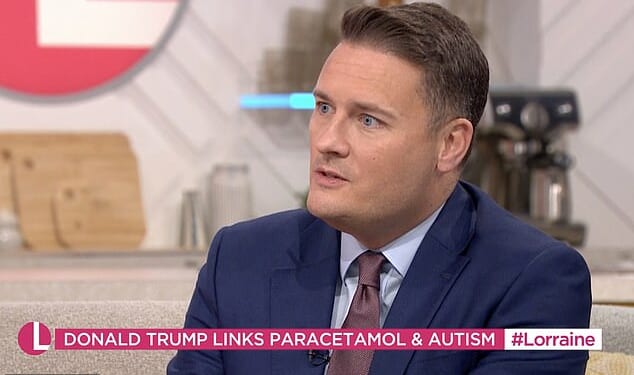 Wes Streeting urged people to 'listen to your doctors' just moments after a grieving mother revealed how her daughter died following a series of devastating misdiagnoses on Lorraine