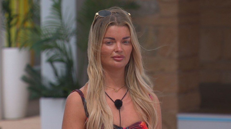 Editorial use only. No merchandising. No commercial use. Mandatory Credit: Photo by ITV/Shutterstock (15416249ab) Helena Ford 'Love Island' TV Show, Series 12, Episode 42, Mallorca, Spain - 27 Jul 2025