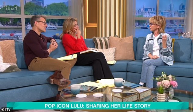 The singer, 76, appeared on the iconic sofa to chat to hosts Cat Deeley , 48, and Ben Shephard , 50, about her new memoir If Only You Knew