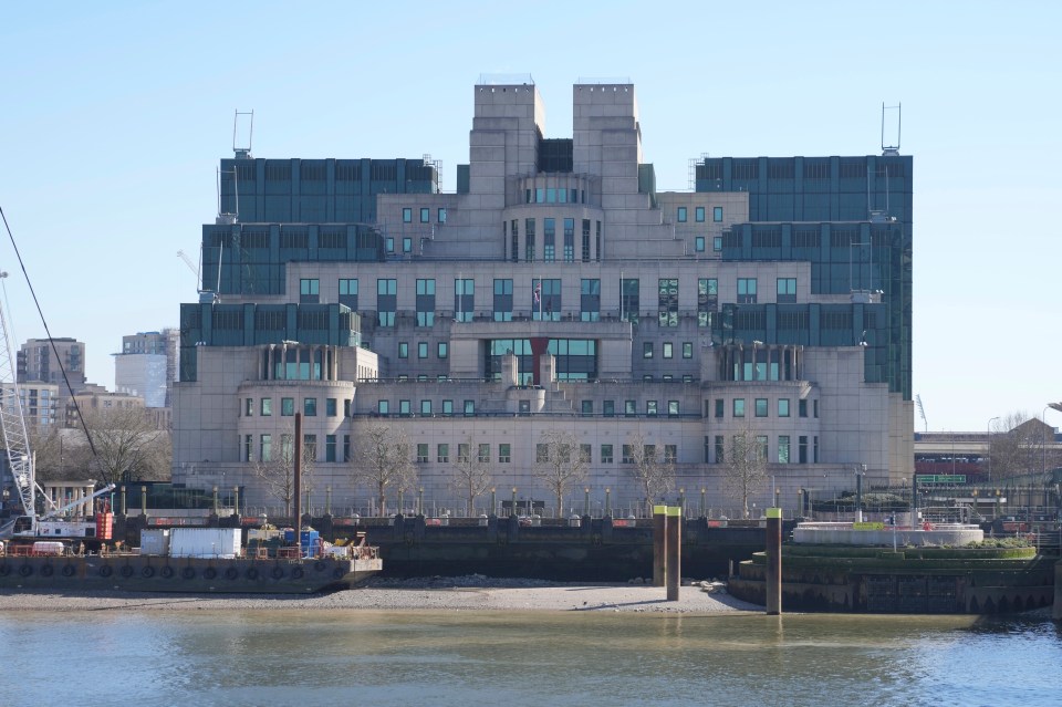 General view of the headquarters of the Secret Intelligence Service, MI6, in London, England.