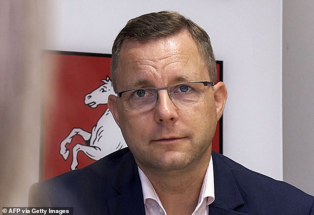 The chief prosecutor in the case, Christian Wolters (pictured), told AFP that he believes the man who German authorities refer to as Christian B. remains 'fundamentally dangerous'