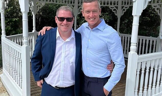 Former Liverpool Women's manager Matt Beard (left) , pictured alongside his brother Mark, passed away last week