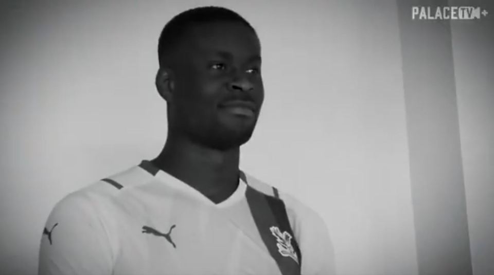 Marc Guehi in a farewell video.