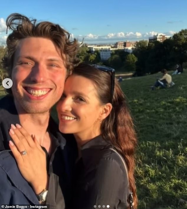 In July, Marisa revealed her engagement to Jamie. In a nod to the late Amy Winehouse, whom Marisa famously portrayed, the couple celebrated on Primrose Hill - Amy's favourite spot