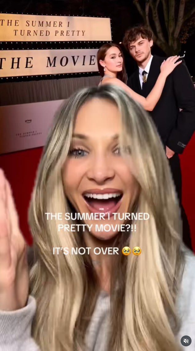 And while many were left sobbing by the near 'perfect' final installment, their tears were soon turned into squeals of joy when it was announced that there would be a film continuing the story (Jessie Wynter pictured)