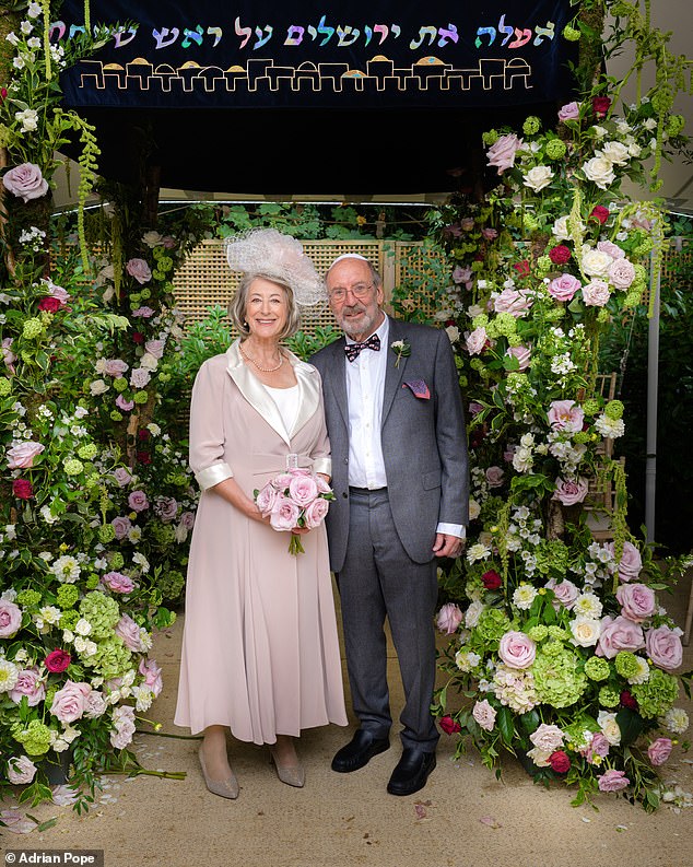 Maureen Lipman tied the knot with her fiancé David Turner this weekend after she proposed to him during a train journey last year