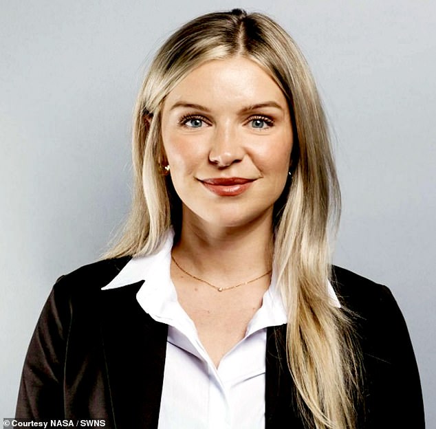 Laura Marie (pictured), from Devon, will pass 378 days in a simulated version of conditions on Earth's neighbouring planet, at Nasa's Johnson Space Centre in Houston, Texas