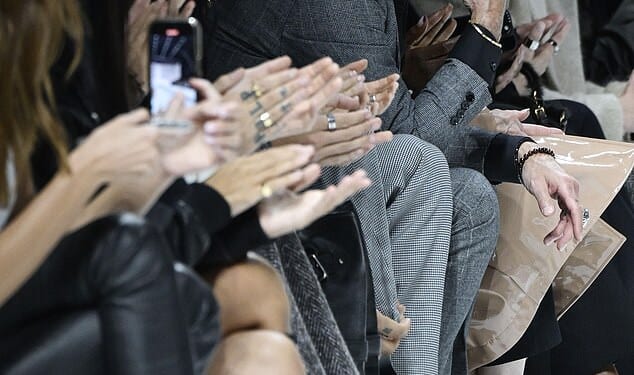 Meryl Streep and Stanley Tucci sent fans into meltdown on Saturday when they were spotted sat front row at the Dolce & Gabbana show during Milan Fashion Week