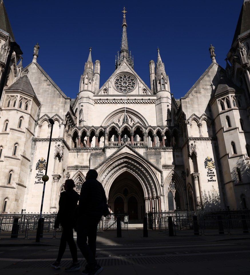 The UK High Court in London, Britain.
