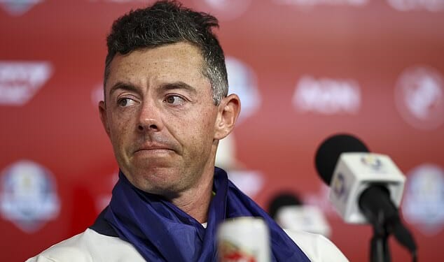 Rory McIlroy was the target of abuse by American fans throughout the Ryder Cup last weekend
